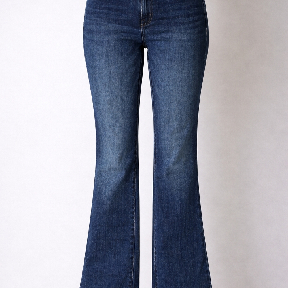 Lucky Brand 70s Style Flare Jeans Women’s 28 Boho Coastal Cowgirl - Picture 2 of 11